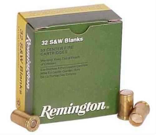 Remington 32 Smith & Wesson Blanks 50 Rounds Per Box Ammunition Md: R32BLNK